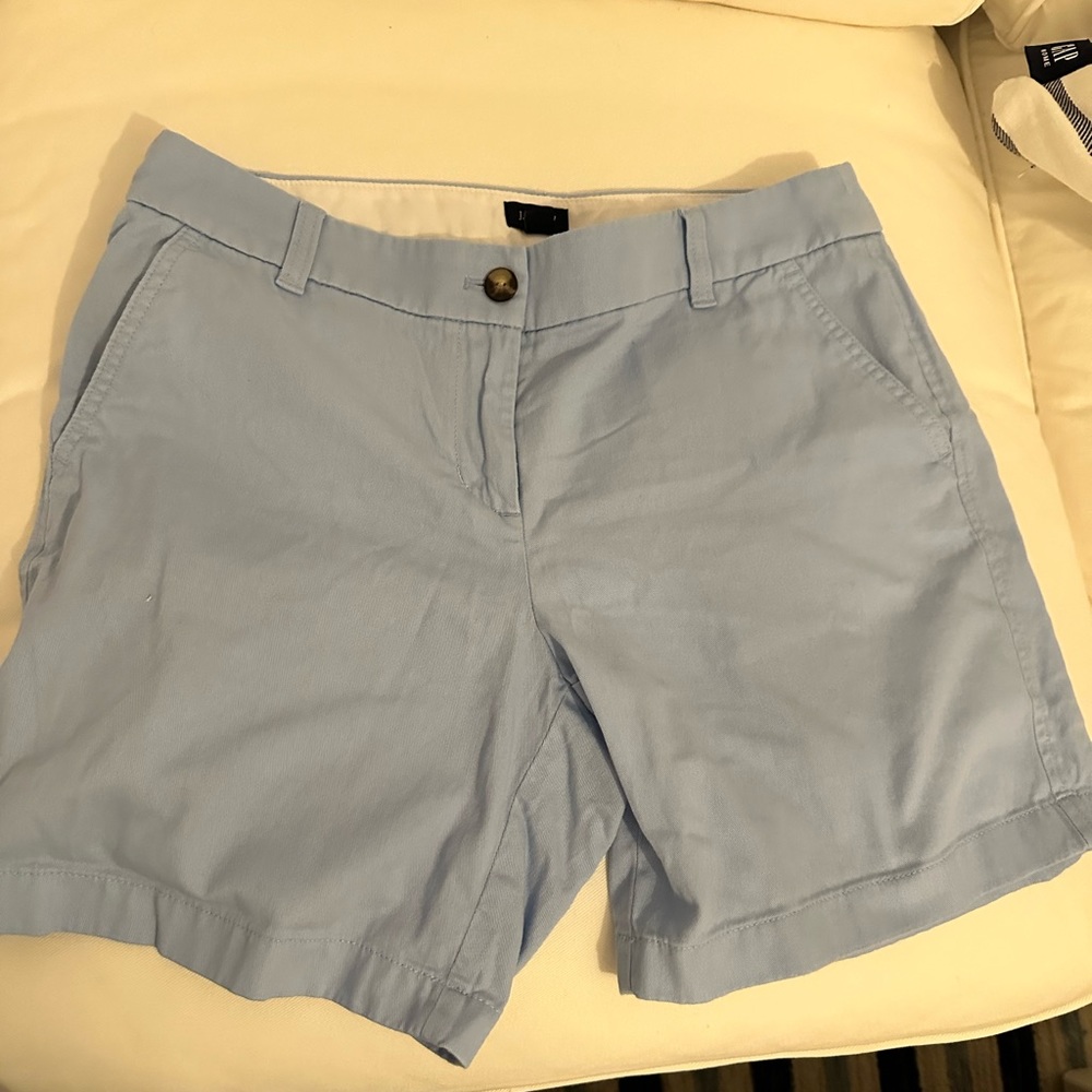 J. Crew Factory light blue 7” Bermuda shorts